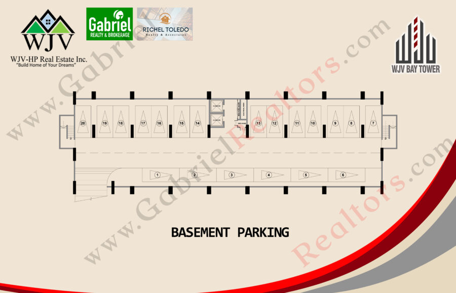 WJV Bay Tower Floor Plan