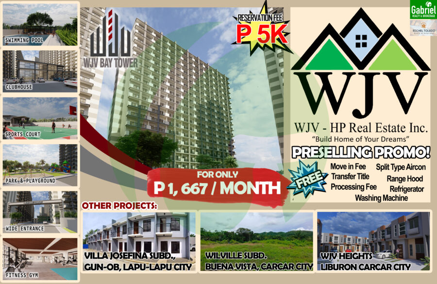 WJV Bay Tower, preselling condo in cebu