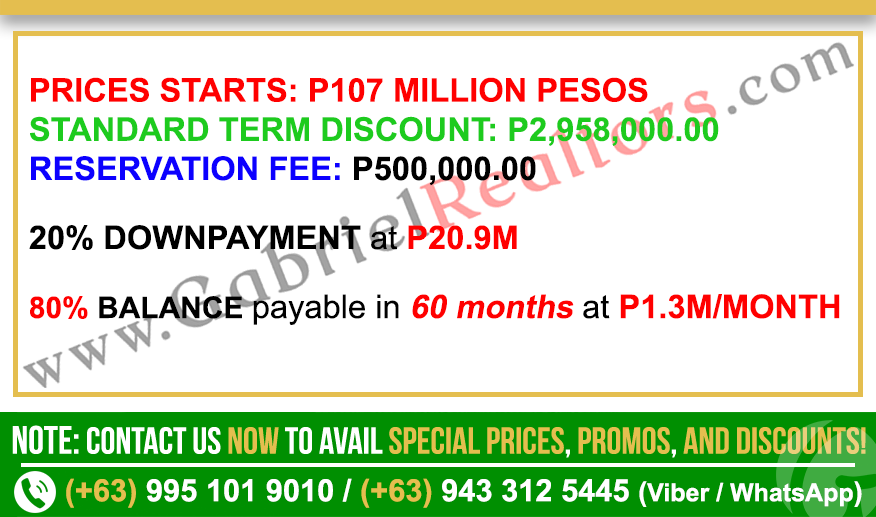 Rise at Monterrazas Loft Villa Sample Computation