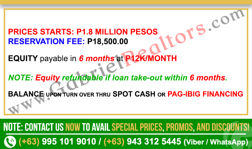 BAYANIHAN FLATS MACTAN Single Flat Sample Computation