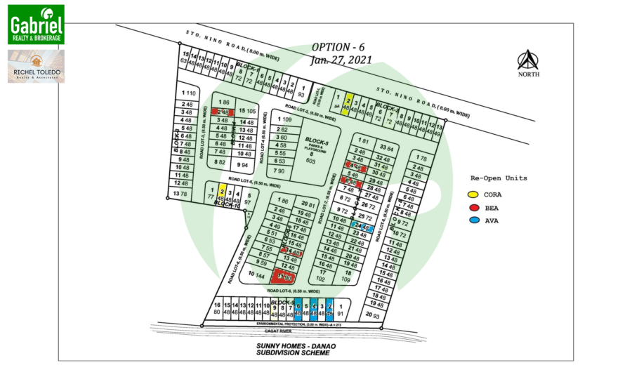 Sunny Homes Subdivision Plan