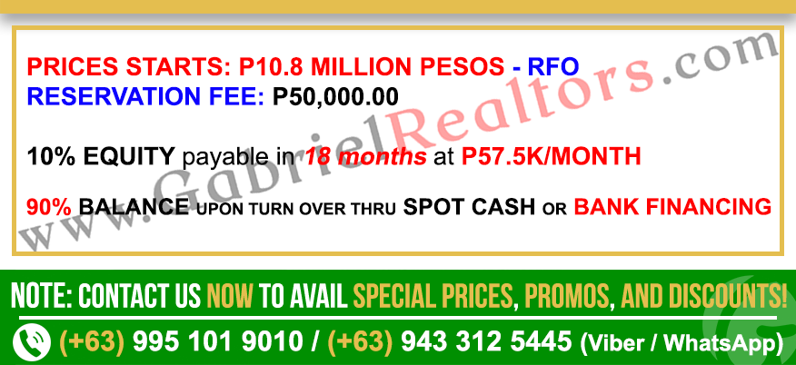 Aduna Two Bedroom Villa Sample Computations