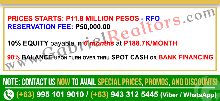 Aduna Two Bedroom Villa Sample Computations