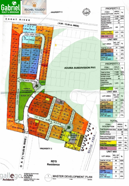 Aduna Beach Villa Dos Site Development Plan