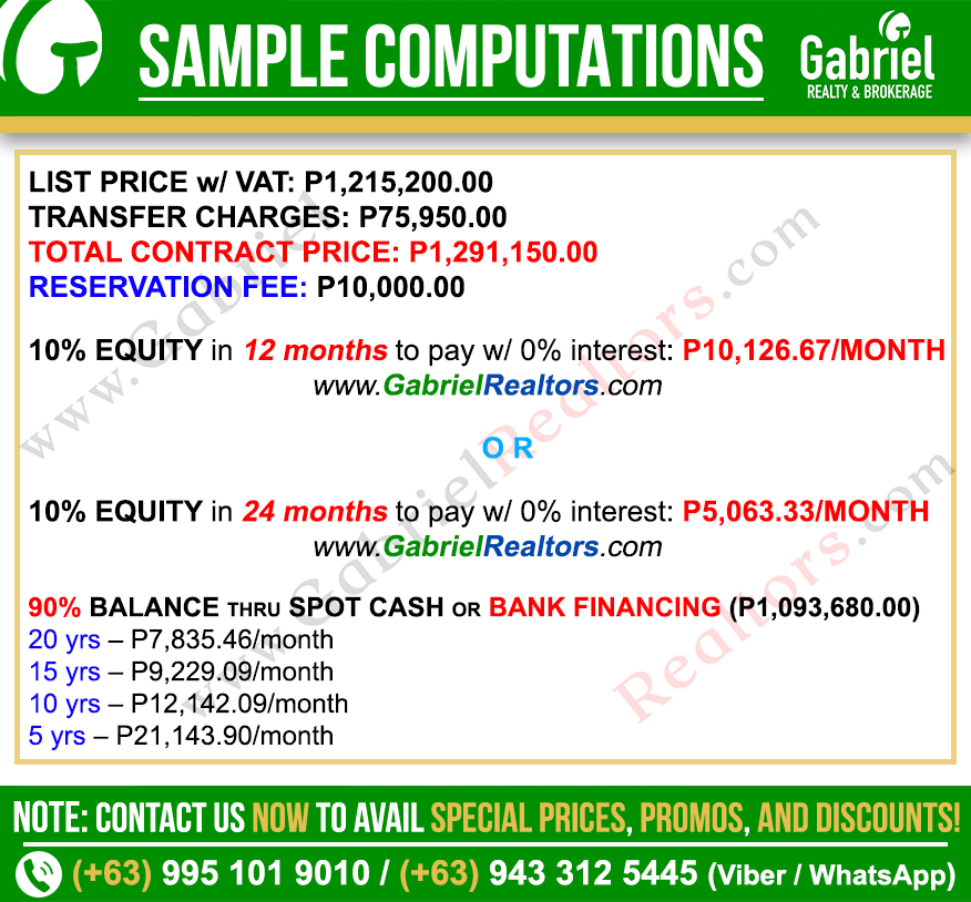 J Towers Parking Unit Sample Computations