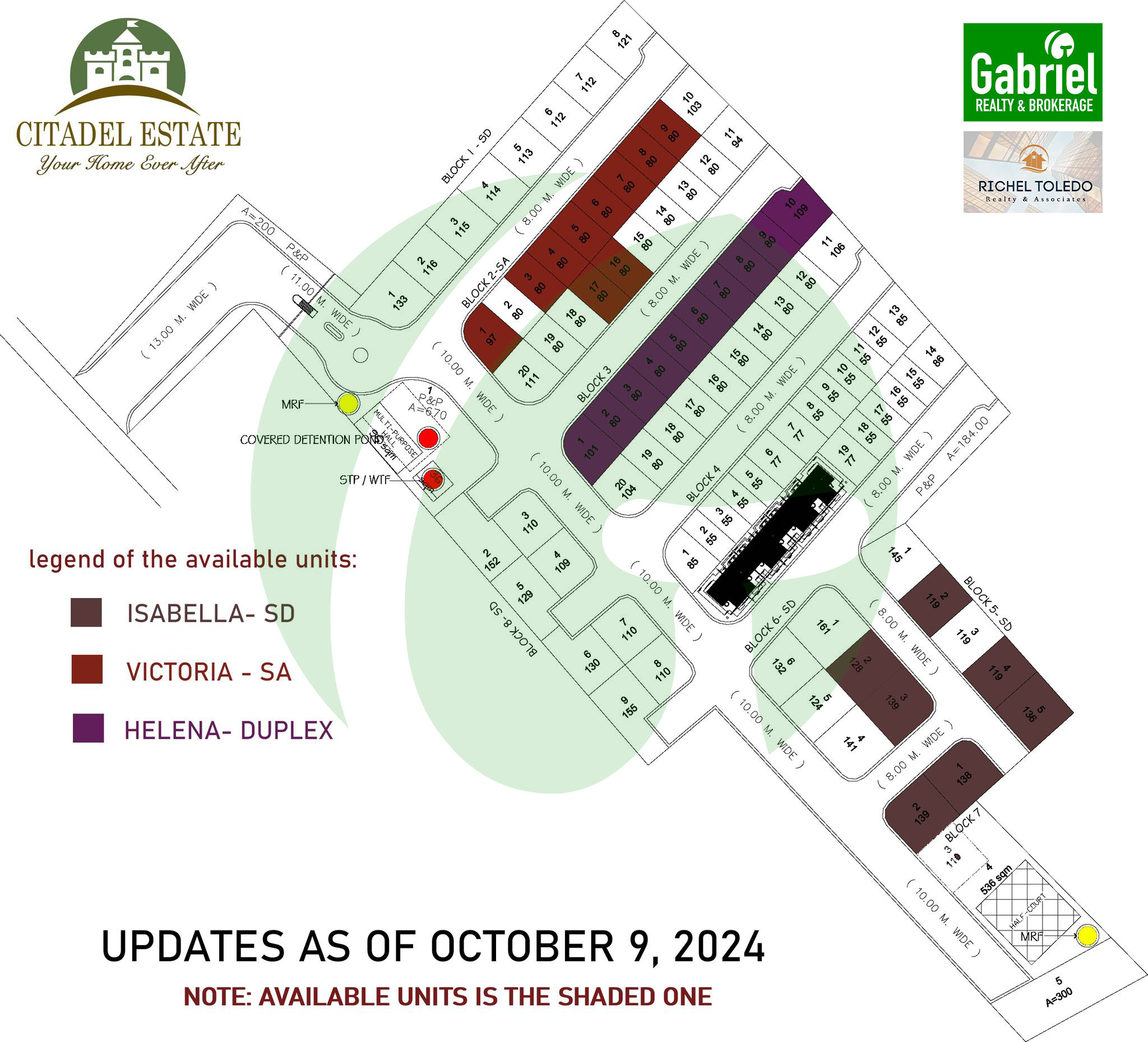 Citadel Estate Inventory Map