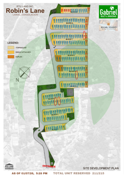 Robin's Lane Lamac Site Development Plan