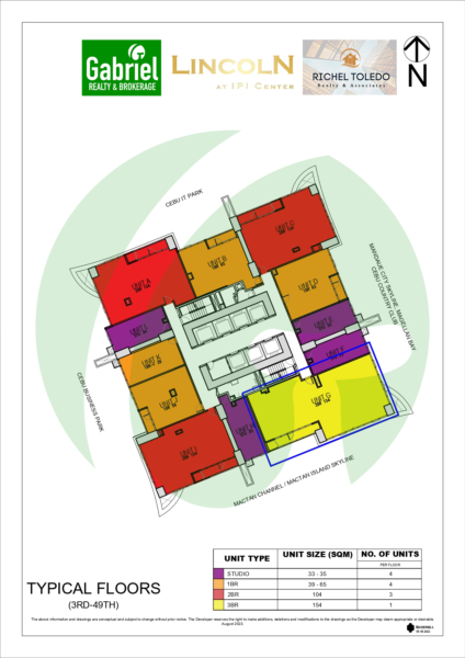 The Lincoln Towers 3 Bedroom Penthouse Unit 