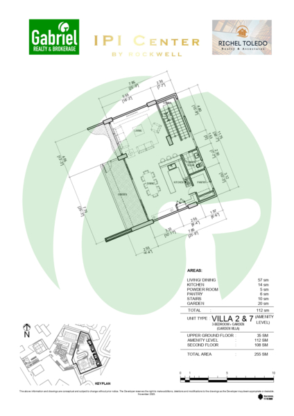 The Lincoln Towers 3 Bedroom Garden Villas Unit 