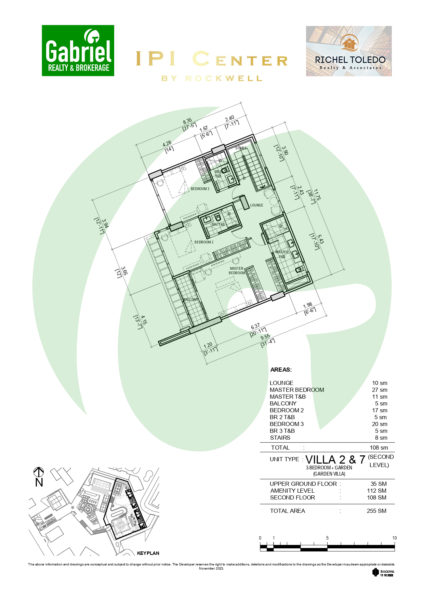 The Lincoln Towers 3 Bedroom Garden Villas Unit 