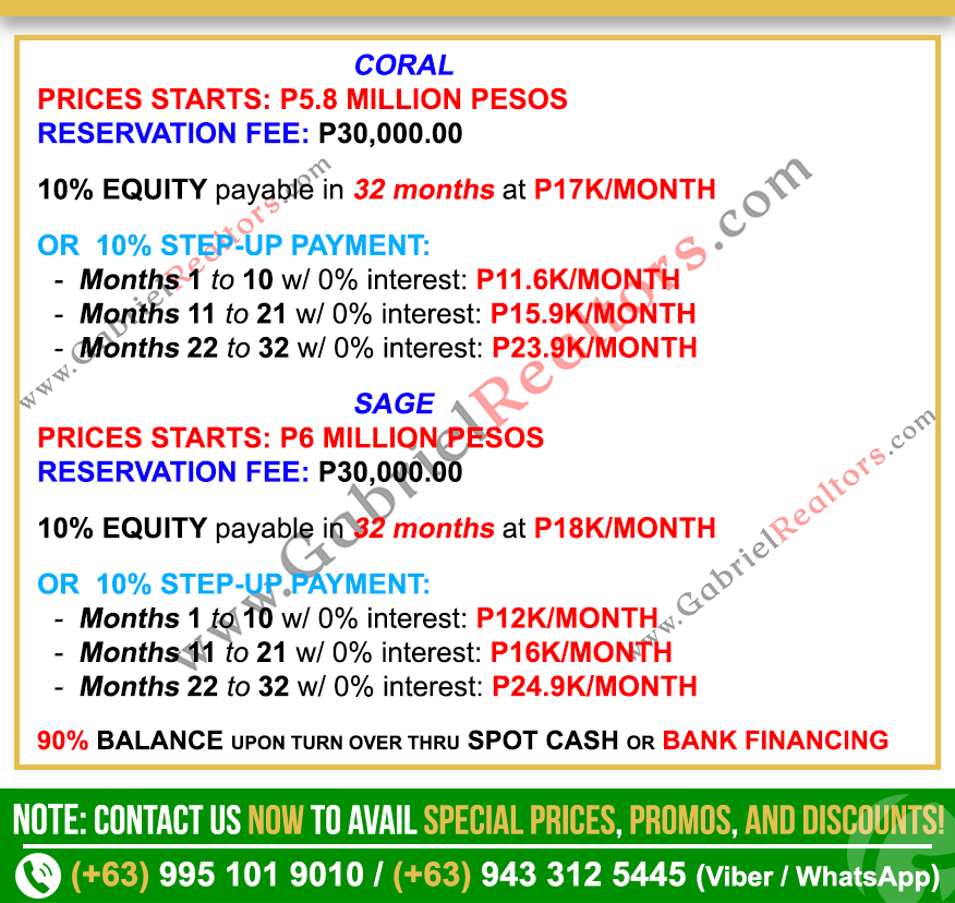 BALAI BY BE RESIDENCES CORDOVA 1 Bedroom Sample Computation