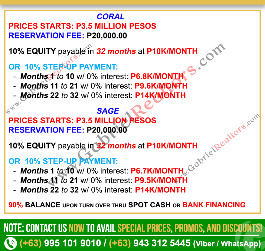 BALAI BY BE RESIDENCES CORDOVA Studio Sample Computation