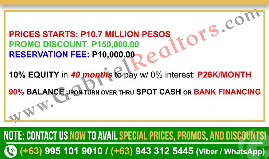 Primeworld District 2 Bedroom Unit Sample Computation