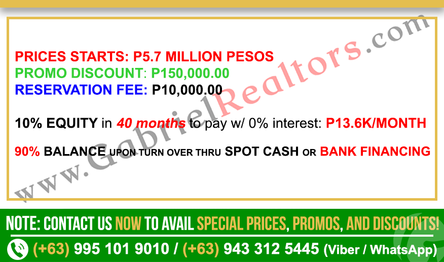 Primeworld District Penthouse with Balcony Unit Sample Computation