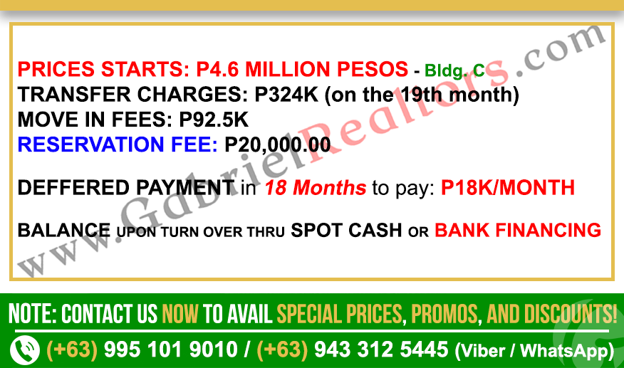 Amani Grand STUDIO w BALCONY Sample Computation