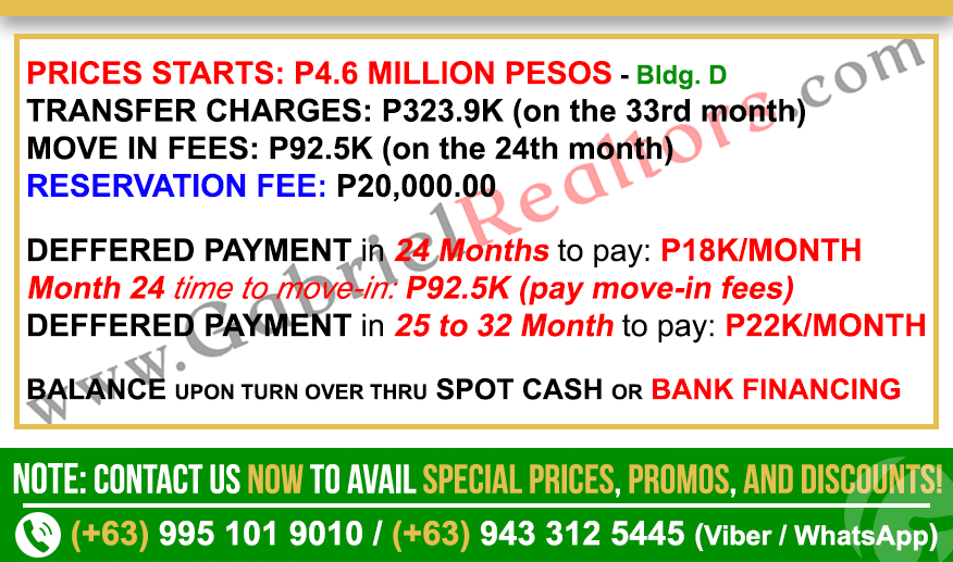 Amani Grand STUDIO w BALCONY Sample Computation