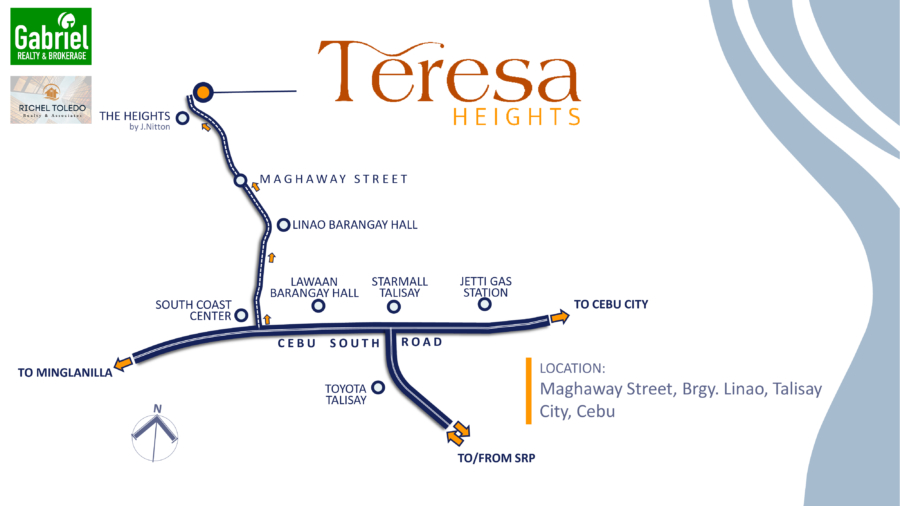 Teresa Heights Vicinity Map