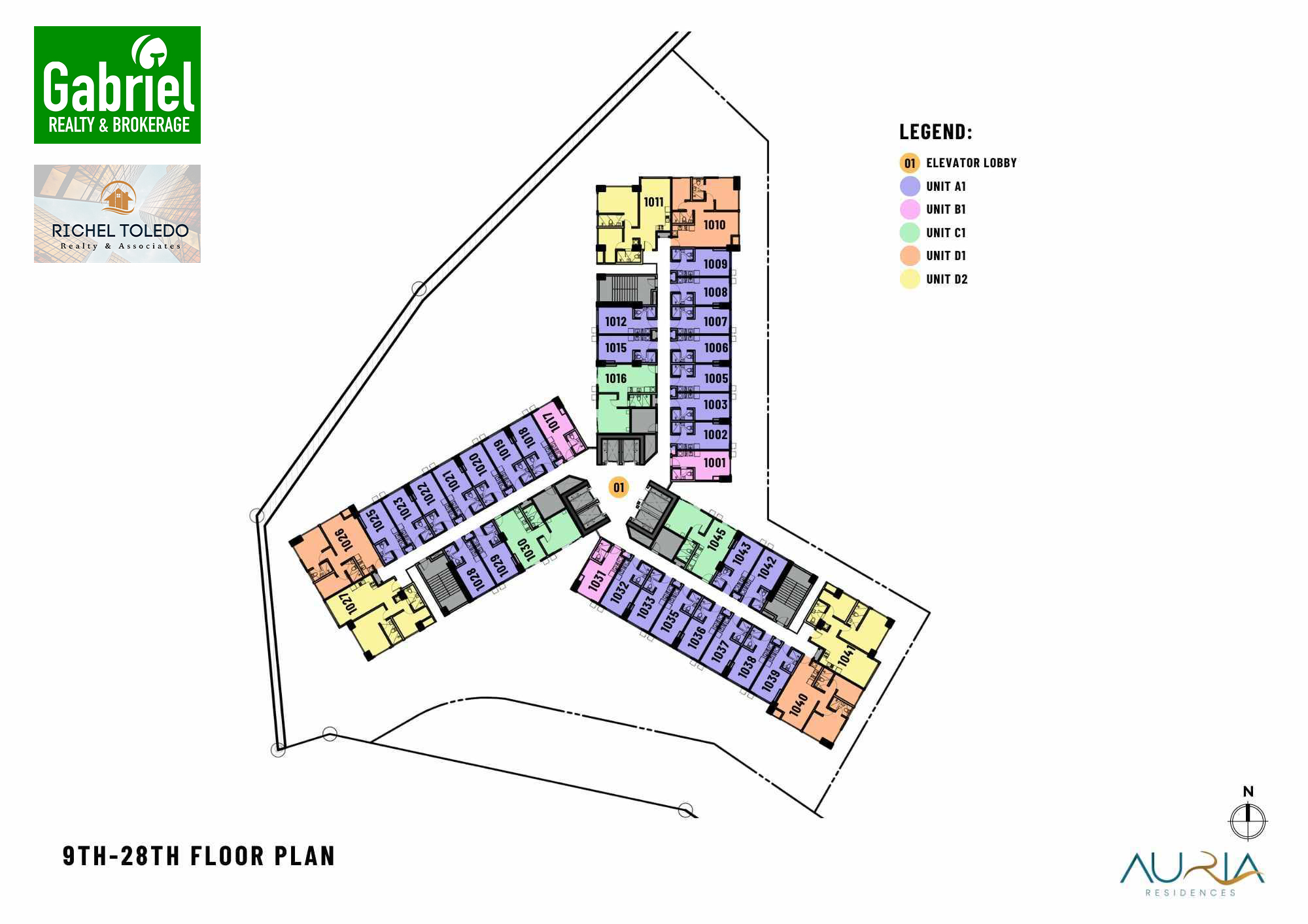 The Auria Residences Floor Plan