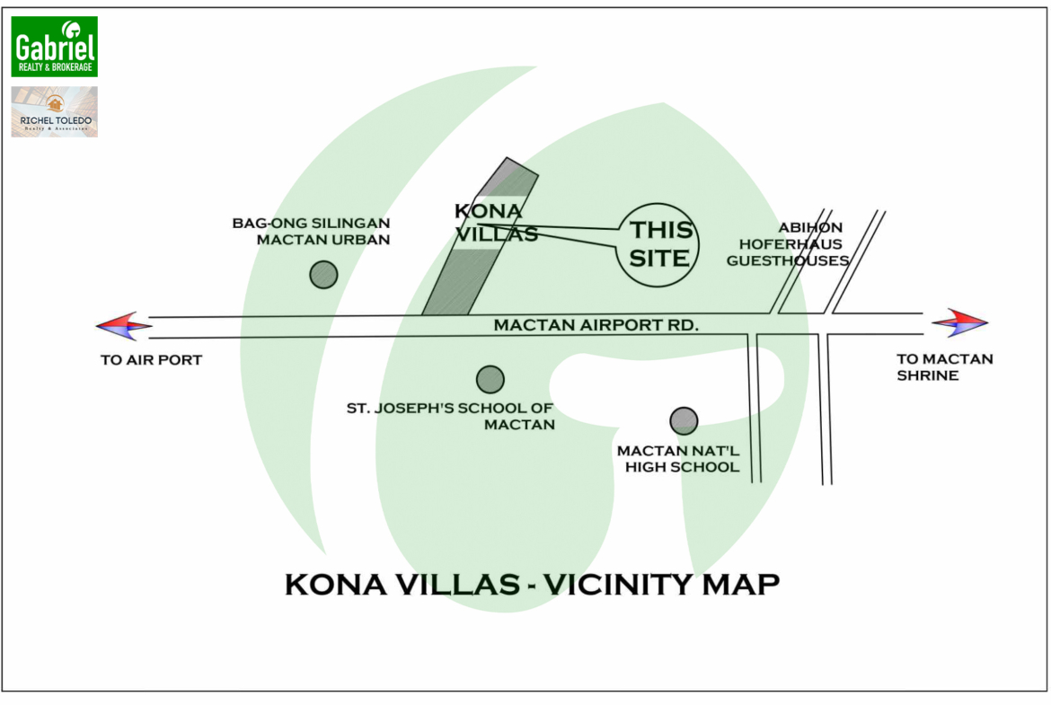 Kona Villas Vicinity Map