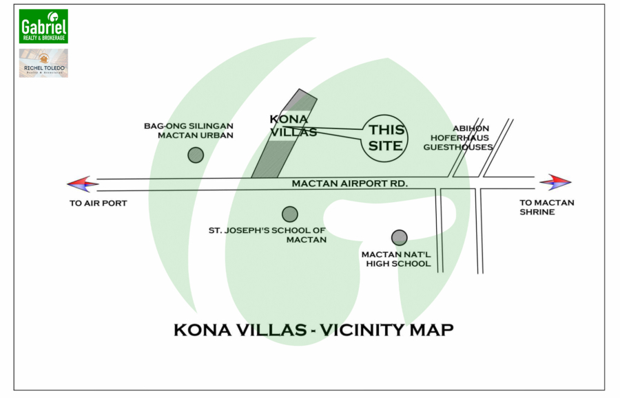 Kona Villas Vicinity Map