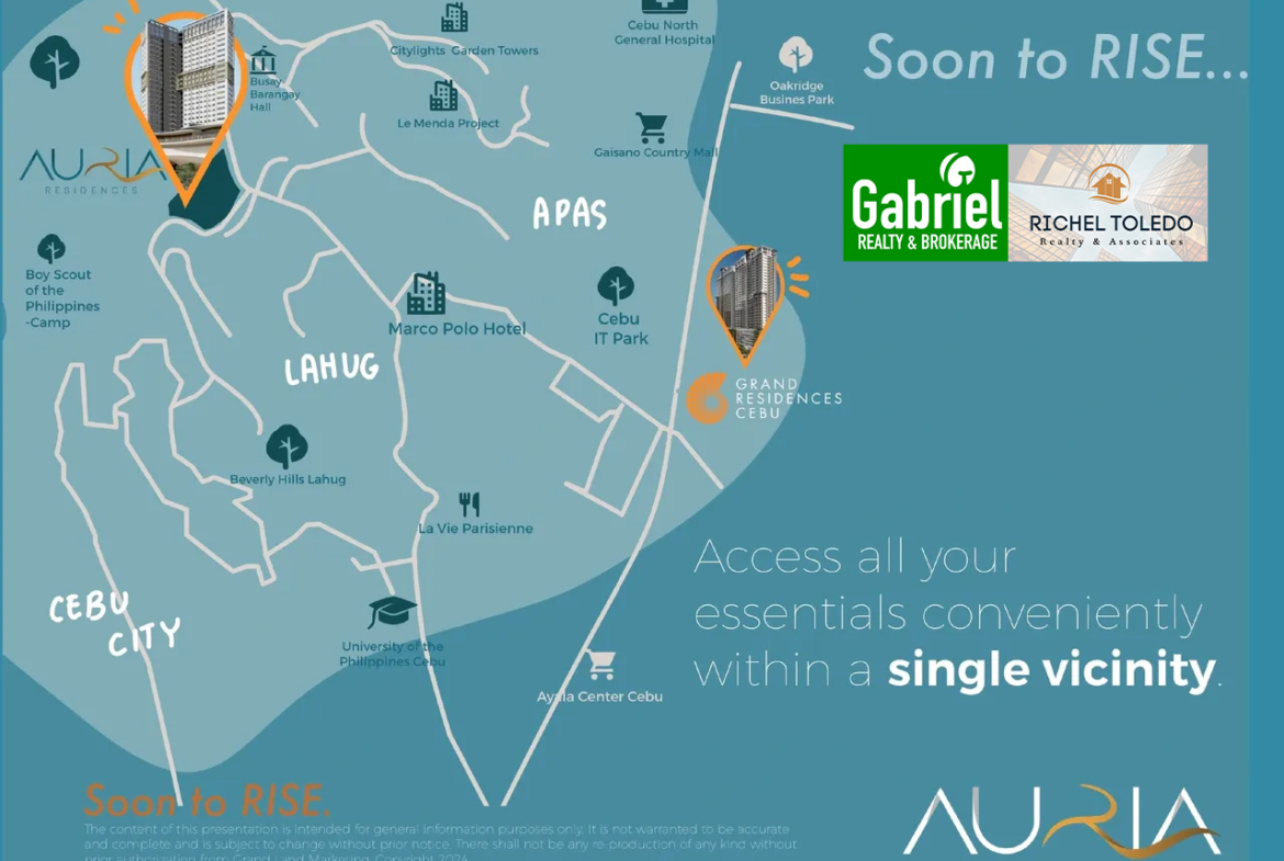 The Auria Residences Location