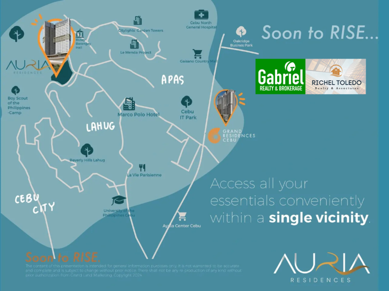 The Auria Residences Location