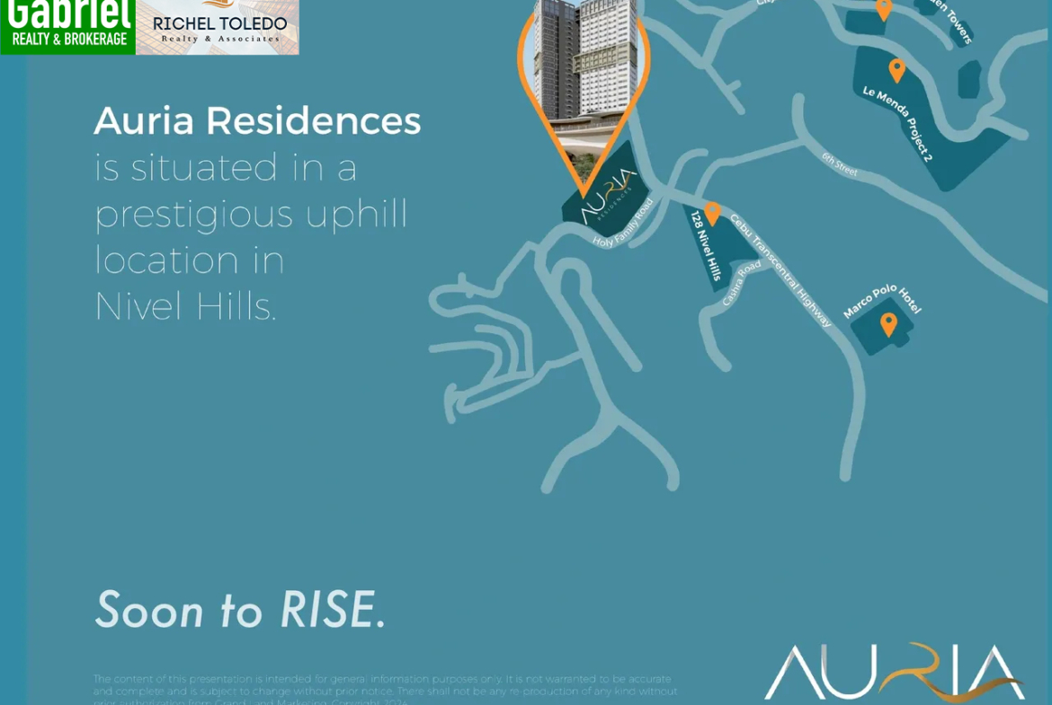 The Auria Residences Location