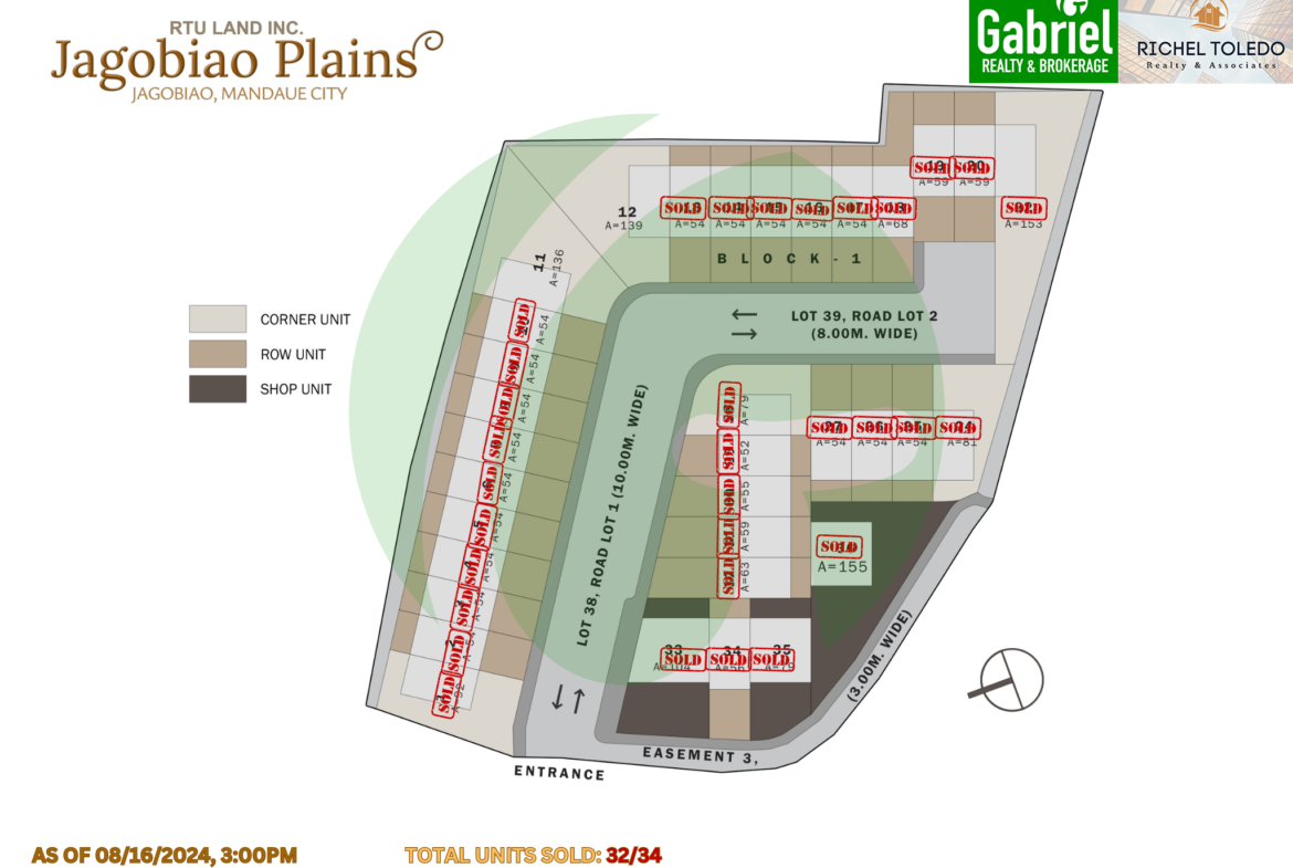 JAGOBIAO PLAINS Site development plan