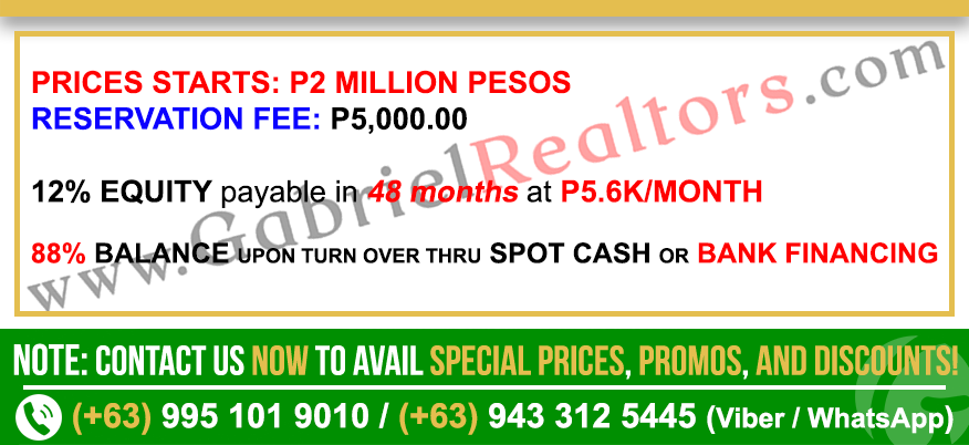 GUADA VERDE TOWERS Studio Unit Sample Computation