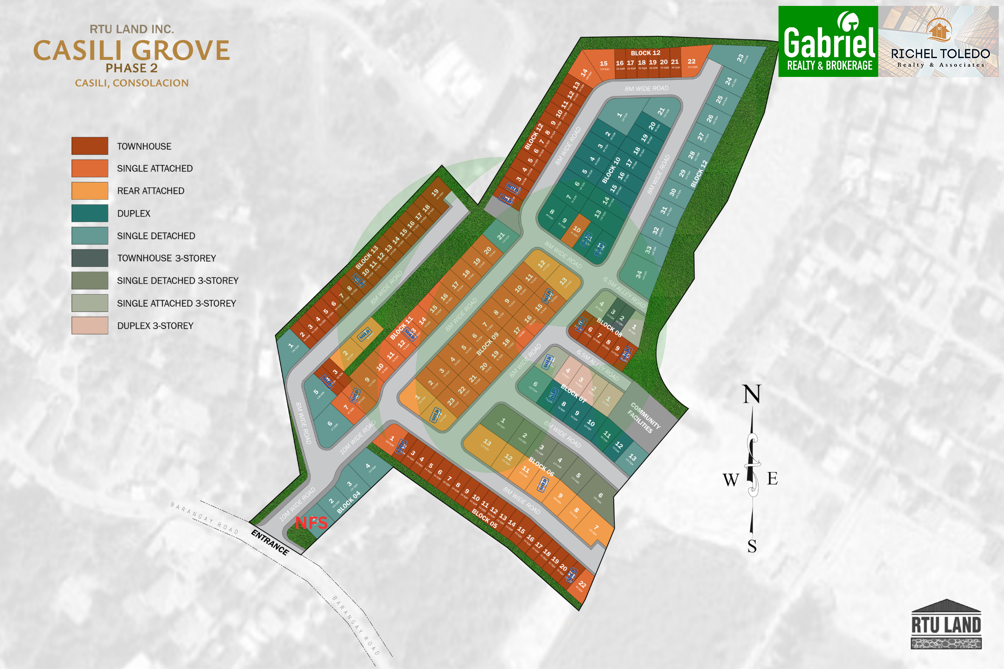 CASILI GROVES Site development plan