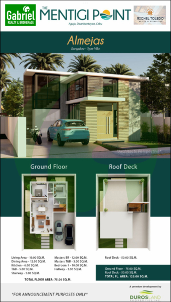 ALMEJAS MODEL – SINGLE STOREY BUNGALOW