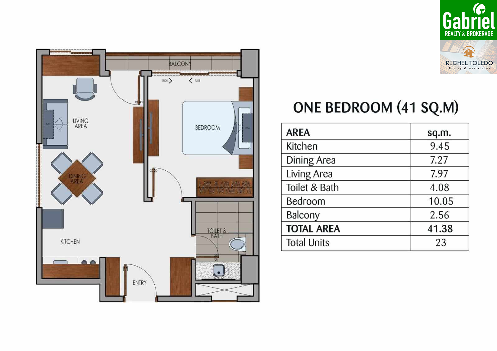 Le Menda Uptown 1 Bedroom Unit