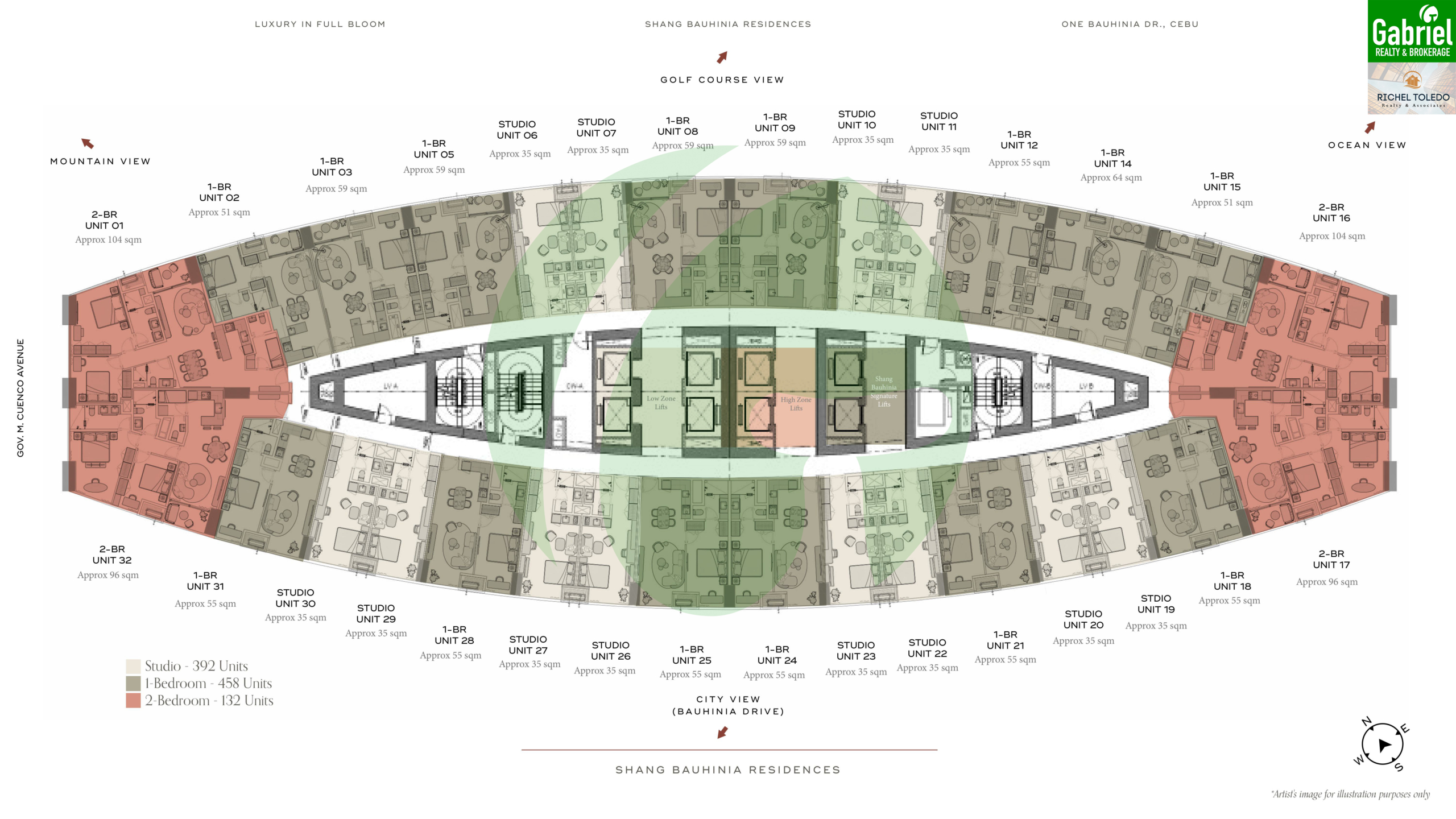 Shang Bauhinia Residences Floor Plan