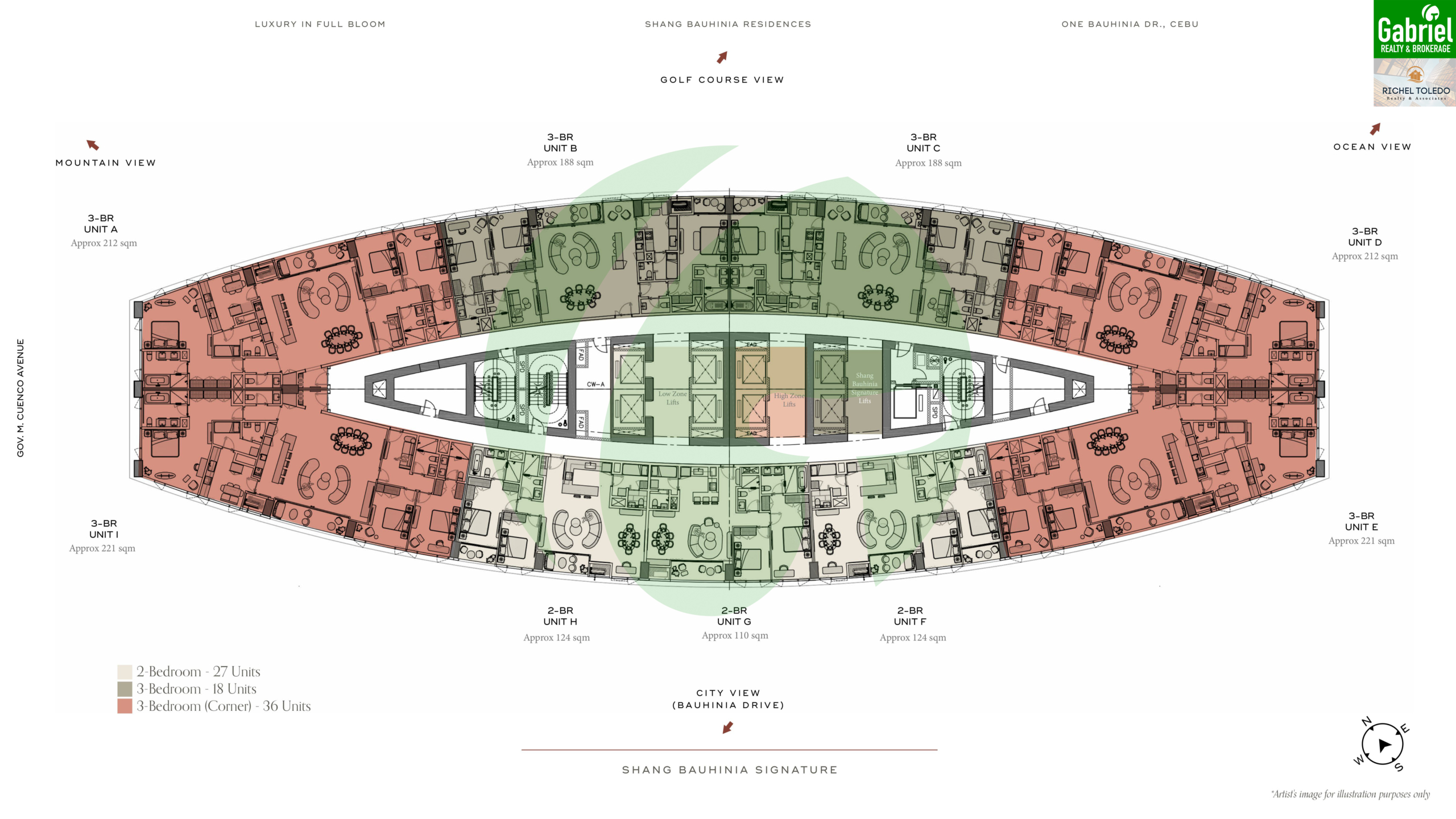 Shang Bauhinia Residences Floor Plan