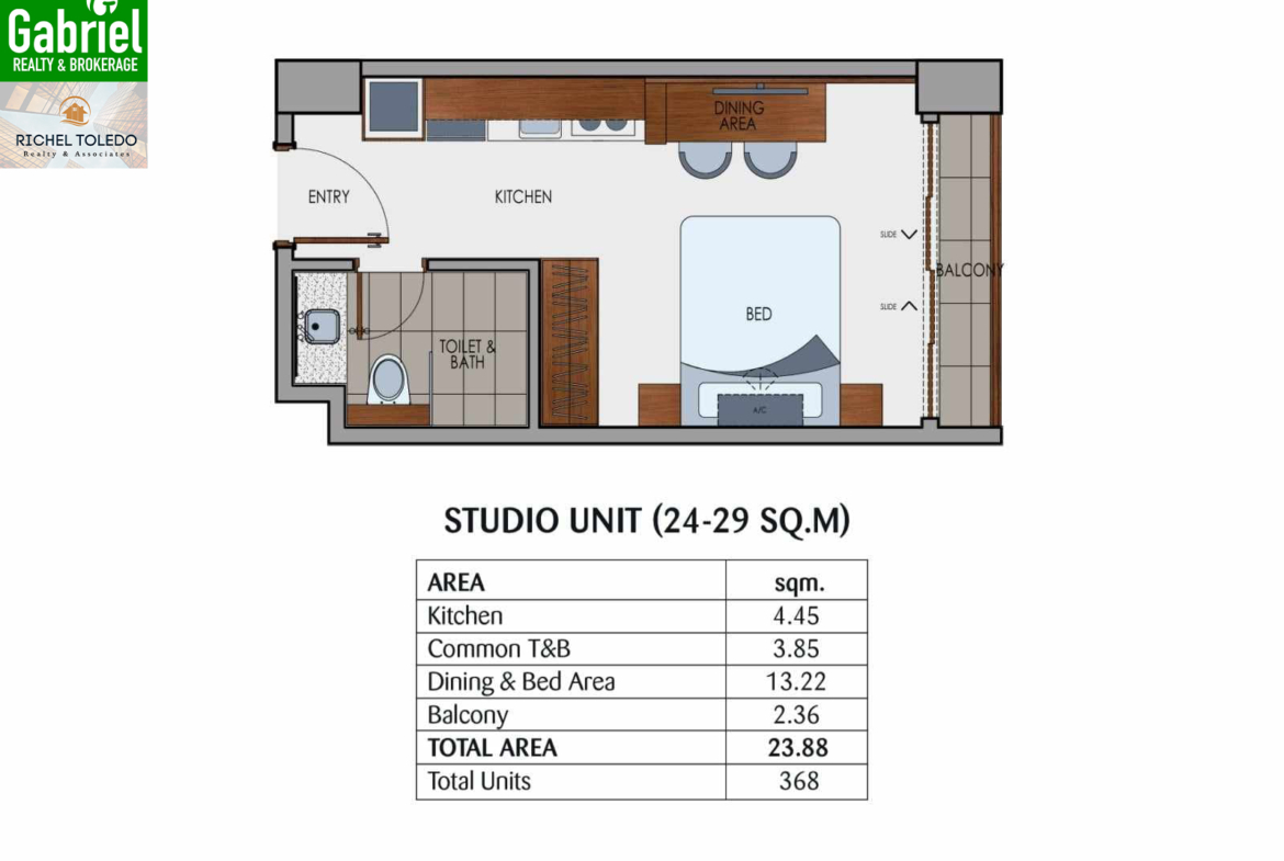 Le Menda Uptown Studio Unit