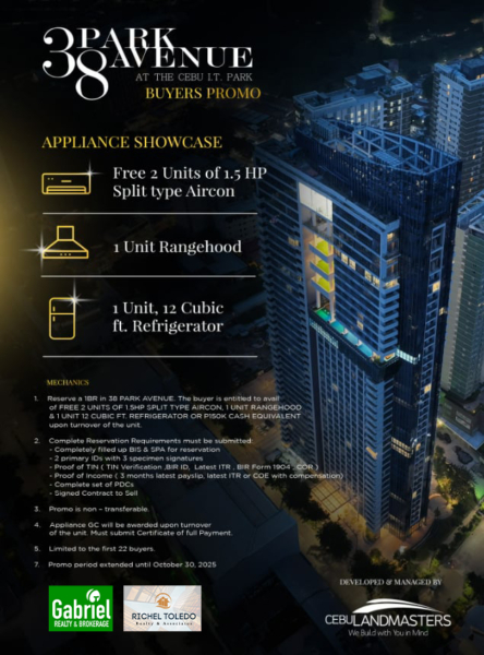 38 Park Avenue Promo