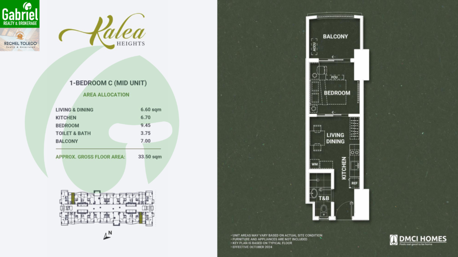 KALEA HEIGHTS CEBU 1 BEDROOM UNIT