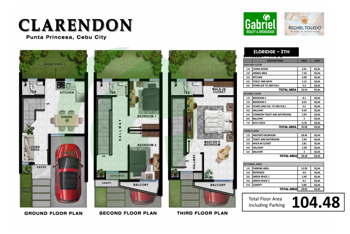 Clarendon Residences ELDRIDGE UNIT