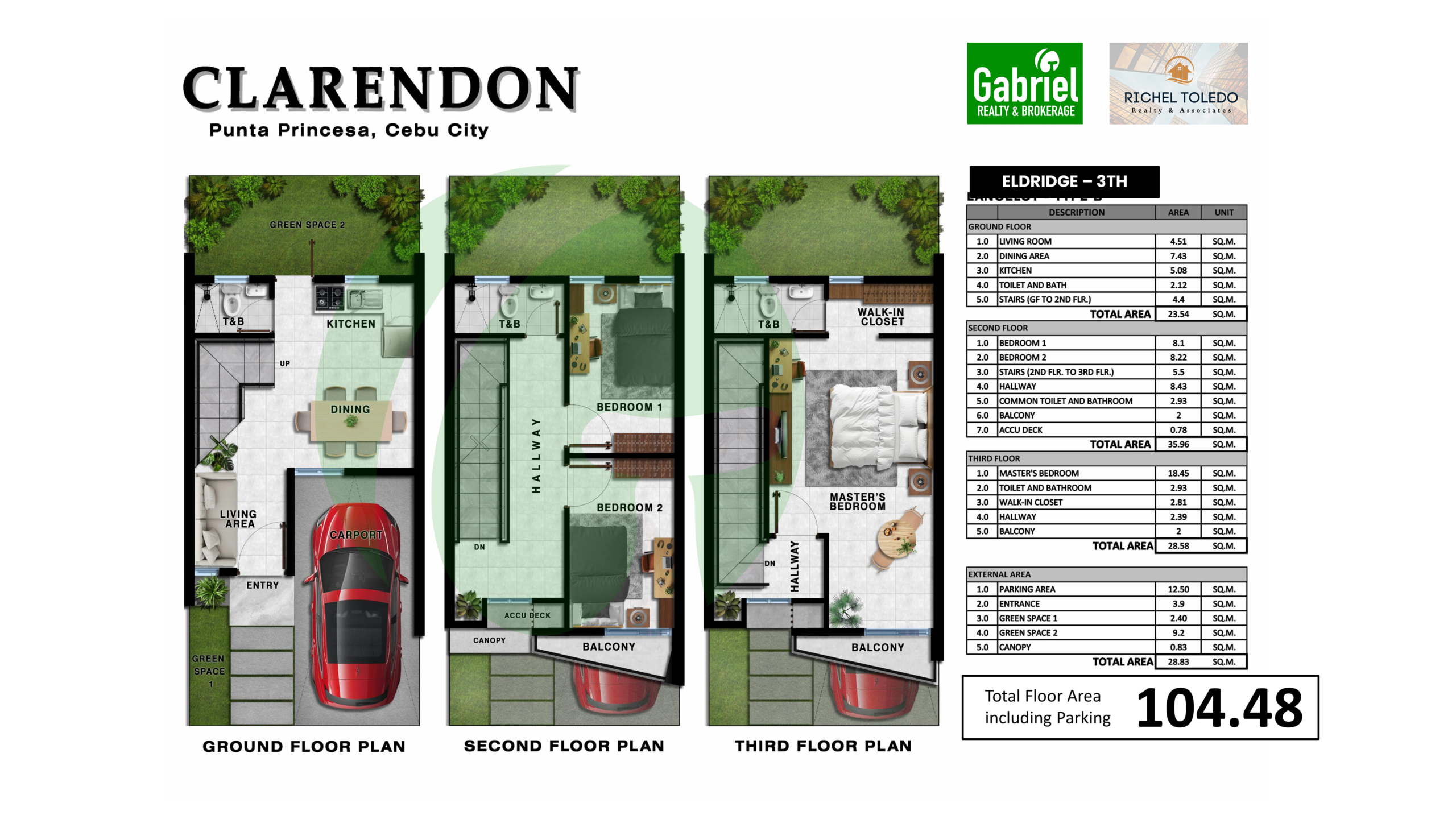 Clarendon Residences ELDRIDGE UNIT