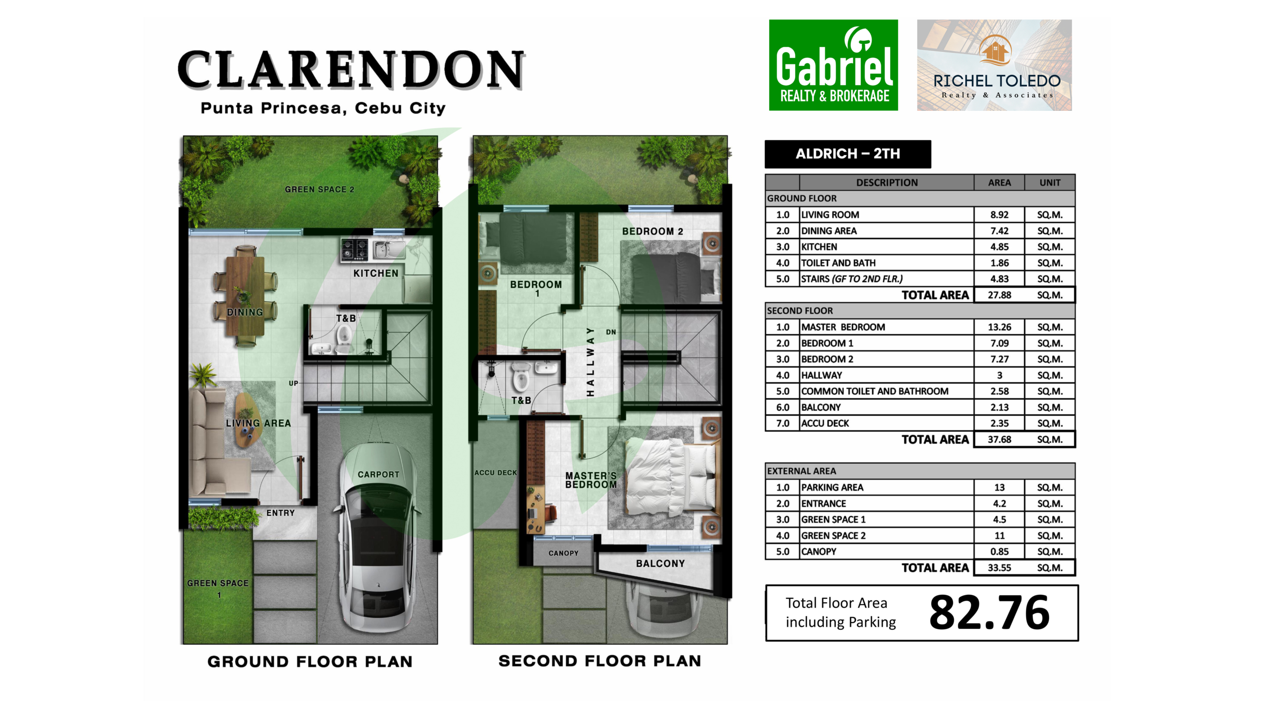 Clarendon Residences ALDRICH UNIT