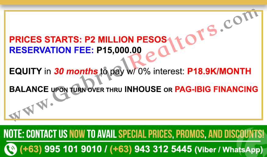 Villa Azalea Townhouse Sample Computation