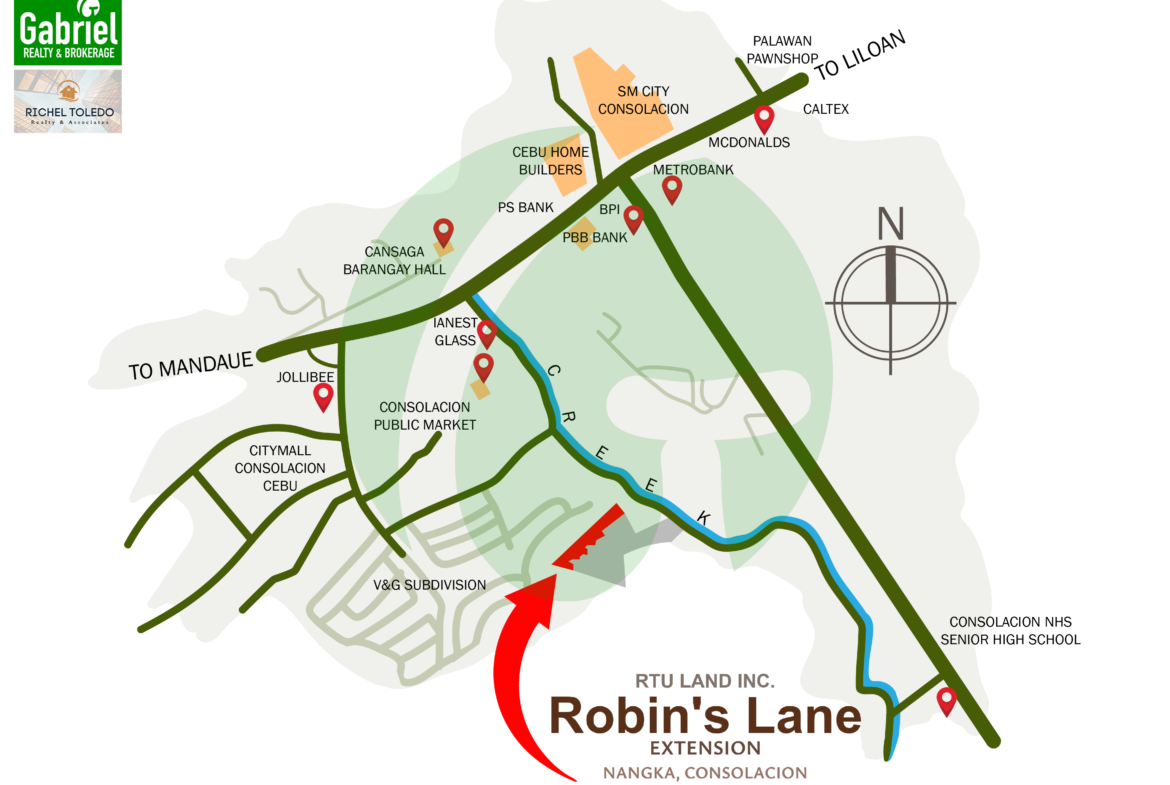 Robin's Lane Casili Extension Location