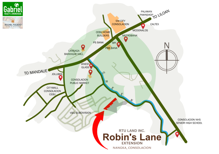 Robin's Lane Casili Extension Location