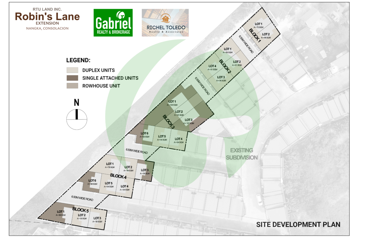 Robin's Lane Casili Extension Site Development Plan