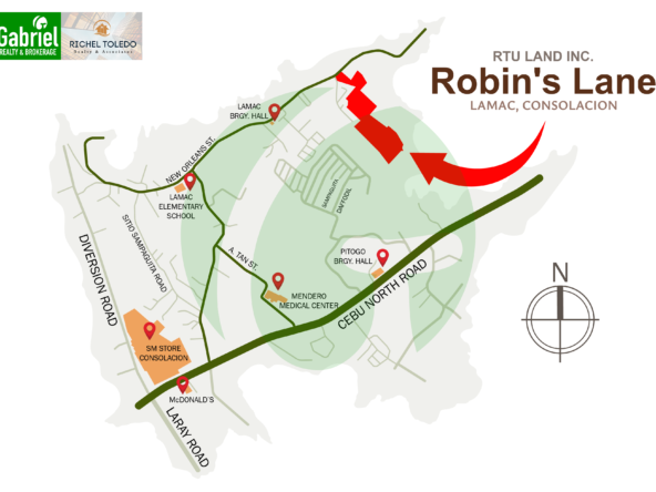 Robin's Lane Lamac Location
