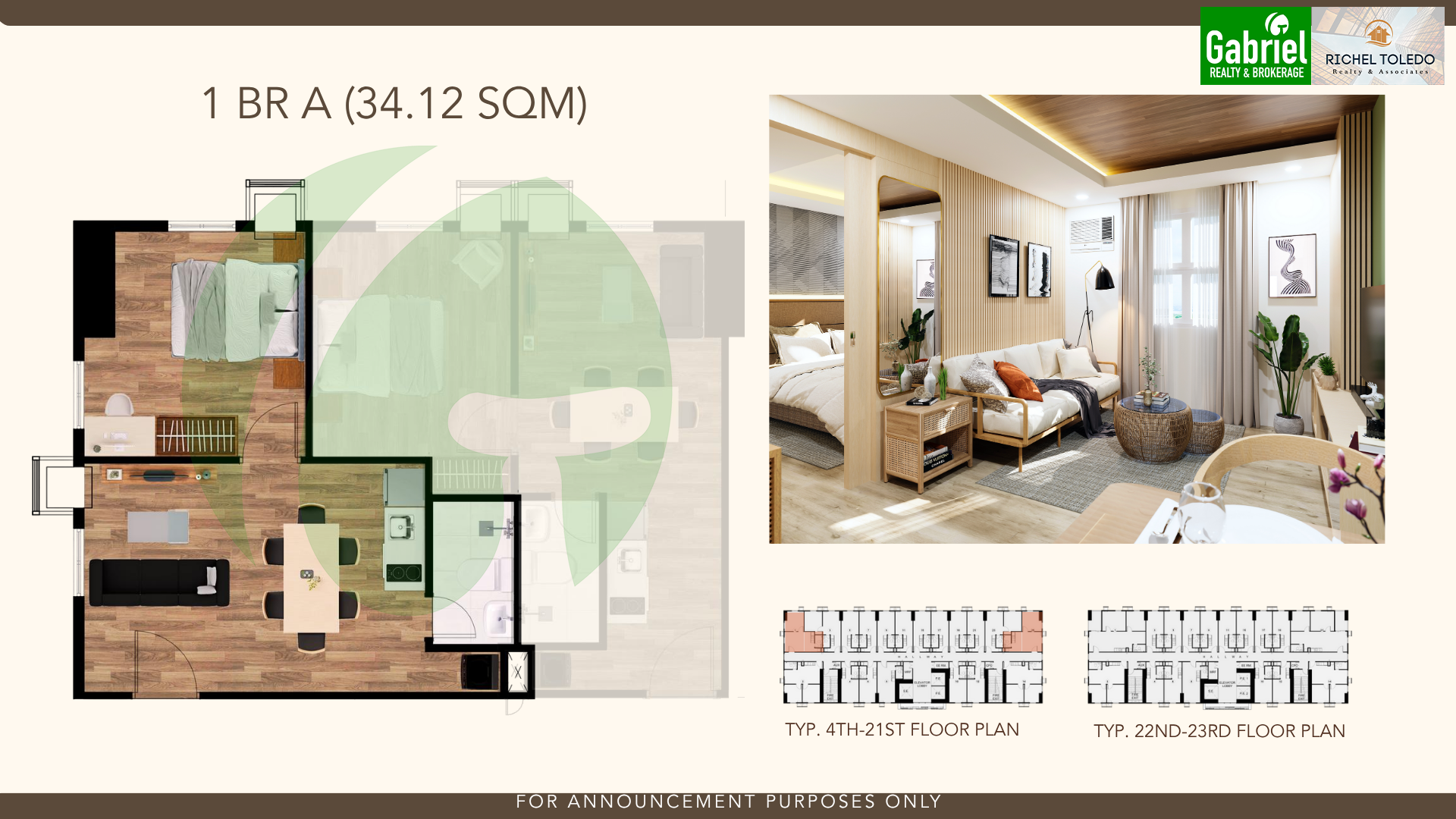 Balai by Be Residences AS Fortuna 1 Bedroom Unit