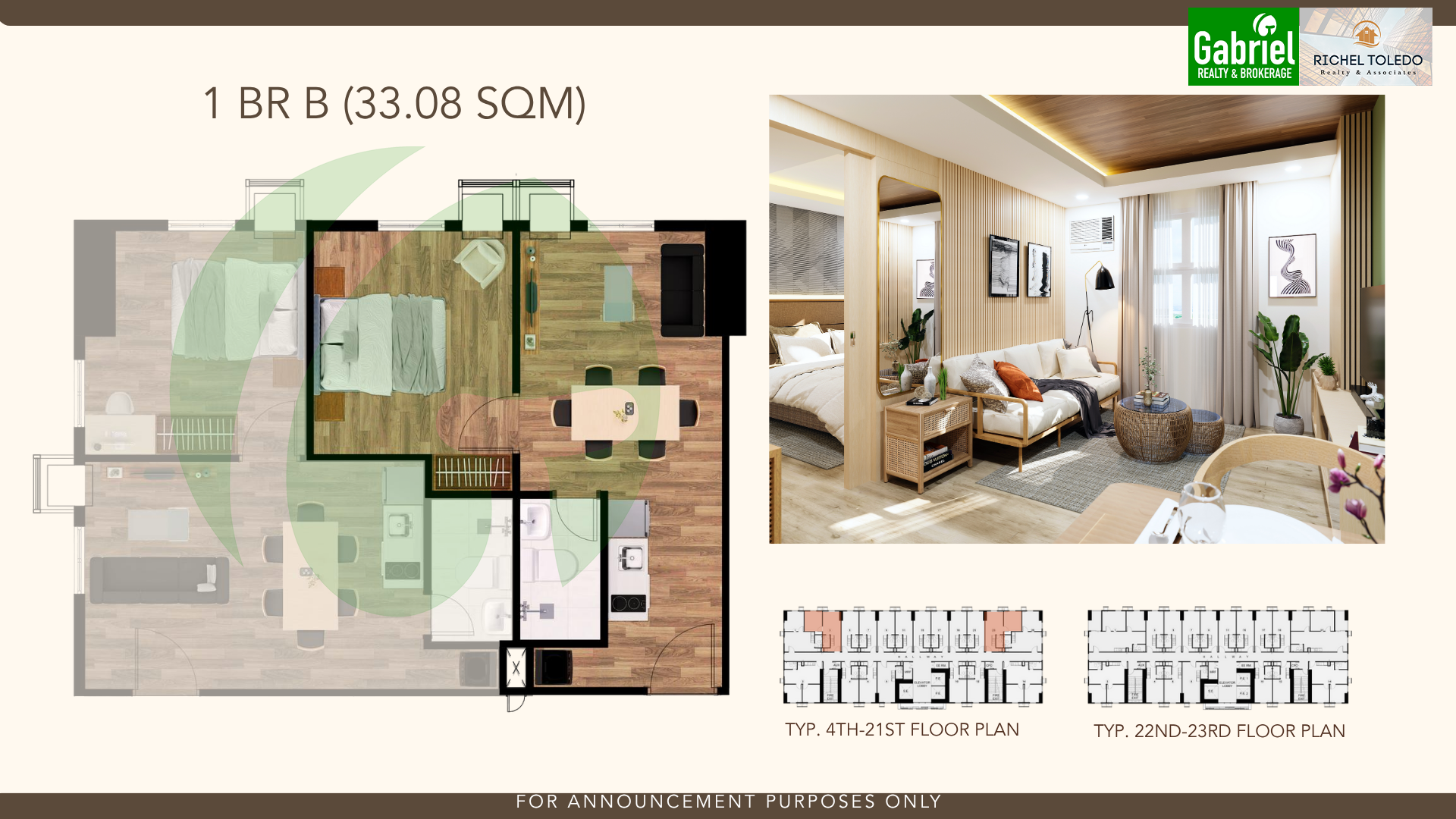 Balai by Be Residences AS Fortuna 1 Bedroom Unit