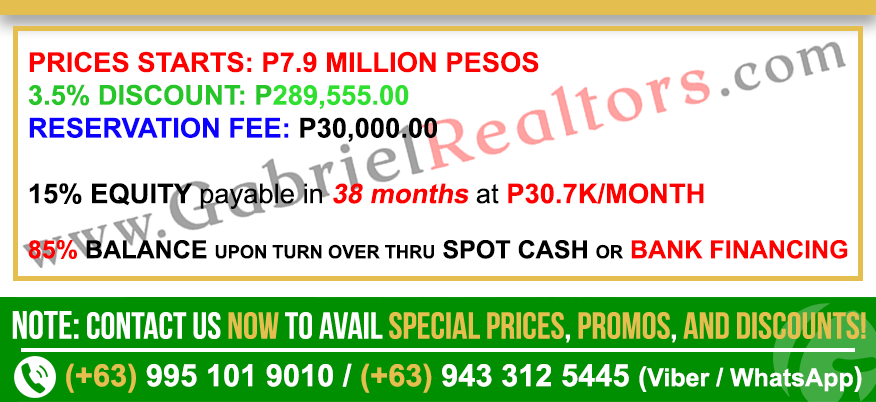 KALEA HEIGHTS CEBU 2 BEDROOM UNIT Sample Computation