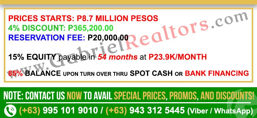 KALEA HEIGHTS CEBU 2 BEDROOM UNIT Sample Computation