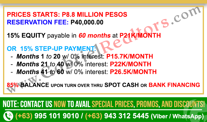 Balai by Be Residences AS Fortuna 2 Bedroom Unit Sample Computations